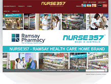 Tablet Screenshot of nurse357.com